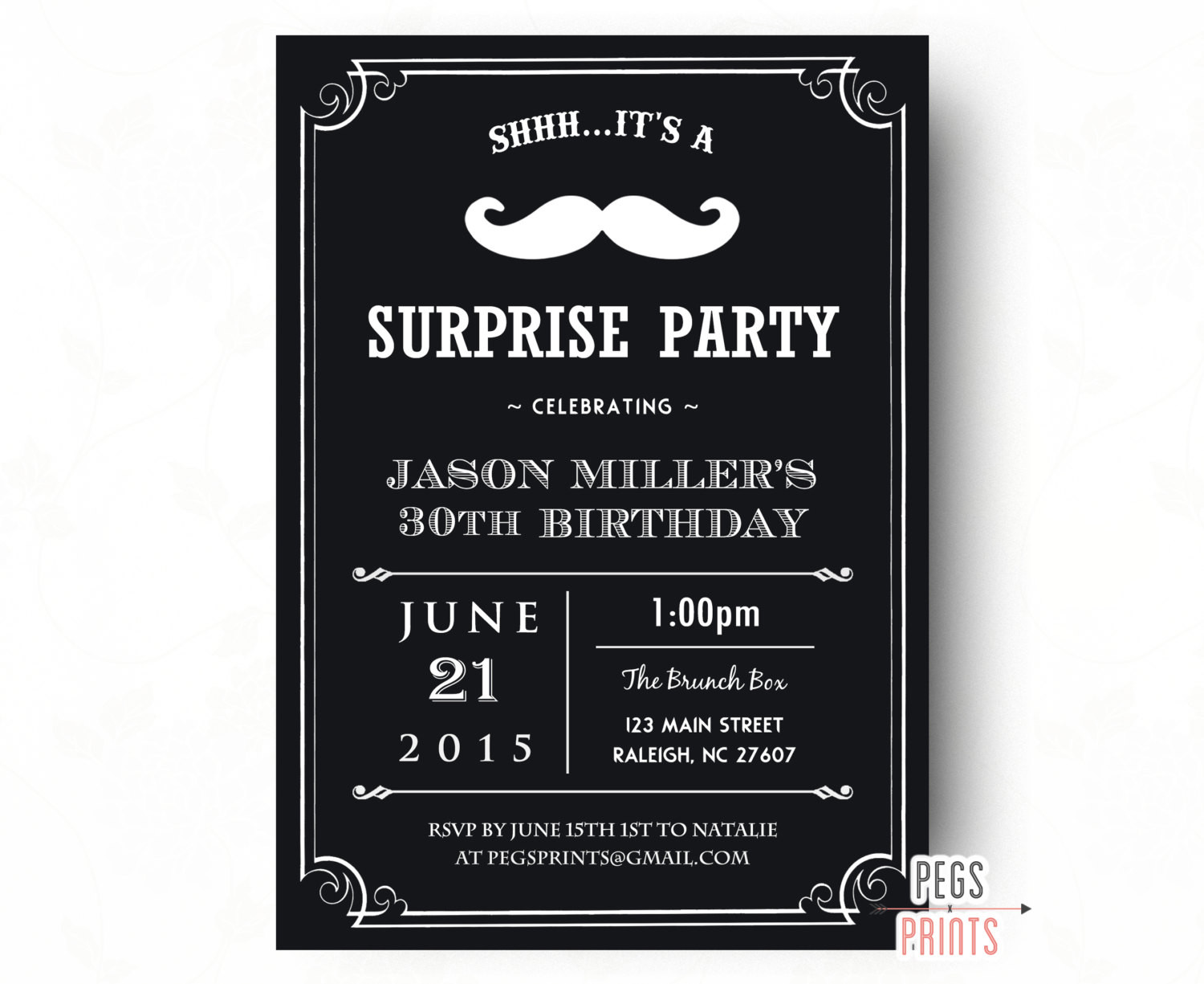 Surprise 30th Birthday Invitations
 Adult Surprise Birthday Invites Surprise 30th Birthday