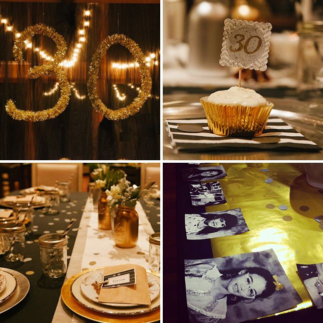 Surprise 30Th Birthday Party Ideas For Him
 20 Ideas For Your 30th Birthday Party via Brit Co