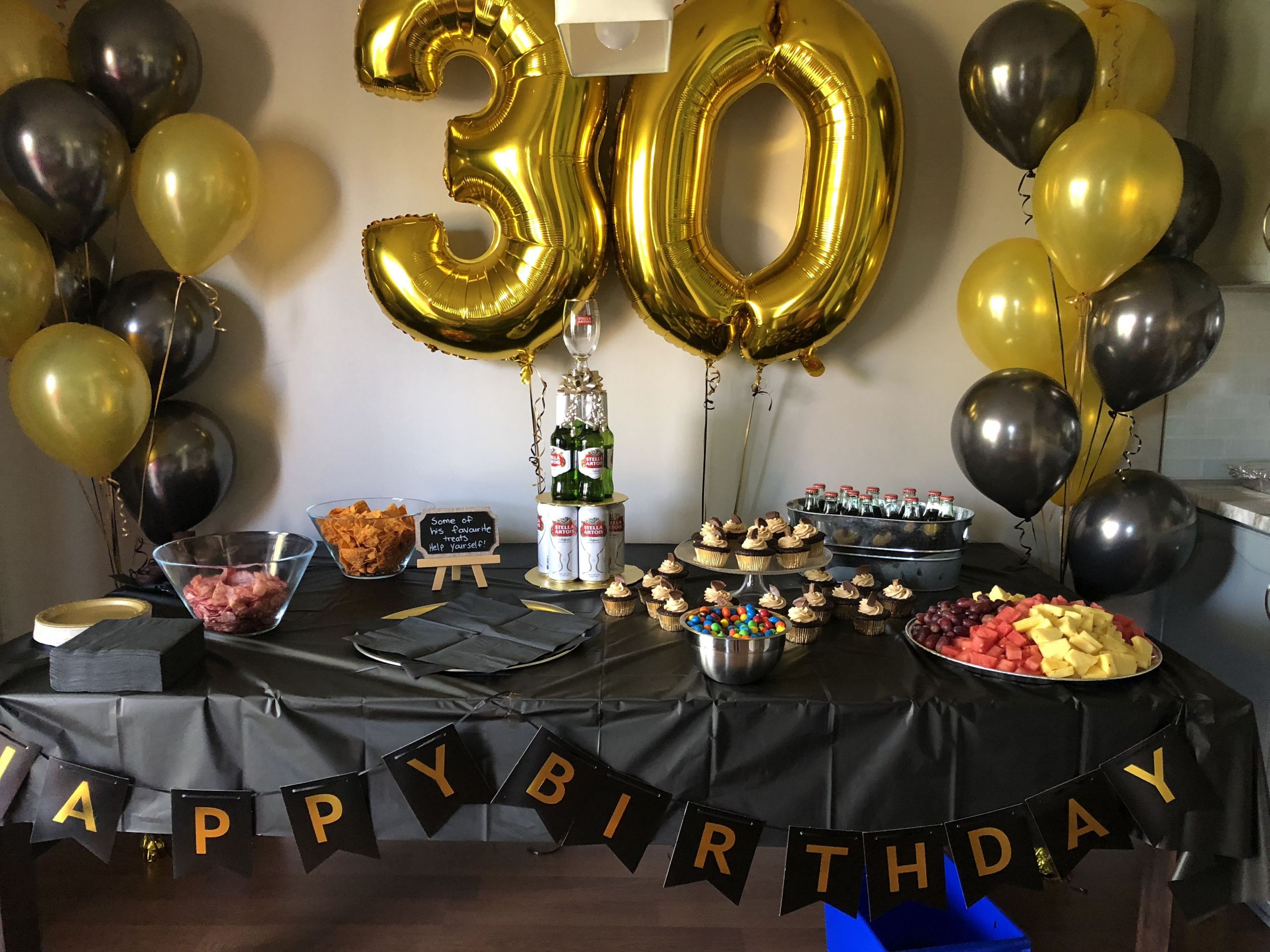 Surprise 30Th Birthday Party Ideas For Him
 30th birthday decor for him – Artofit