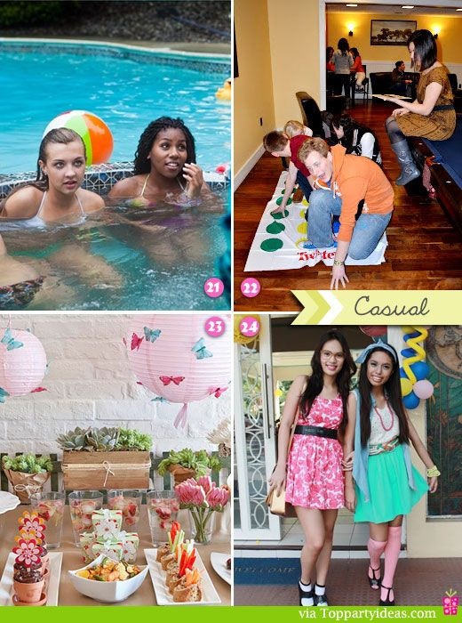 Sweet 16 Birthday Pool Party Ideas
 339 best Pool birthday party images on Pinterest