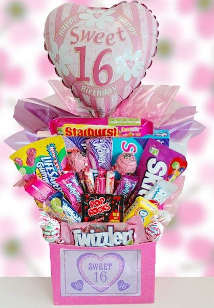 Sweet 16 Gift Basket Ideas
 Sweet Sixteen Themes