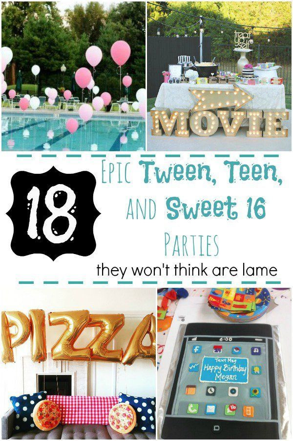 Sweet 16 Pool Party Ideas
 Pin on Kid Birthday Party Ideas