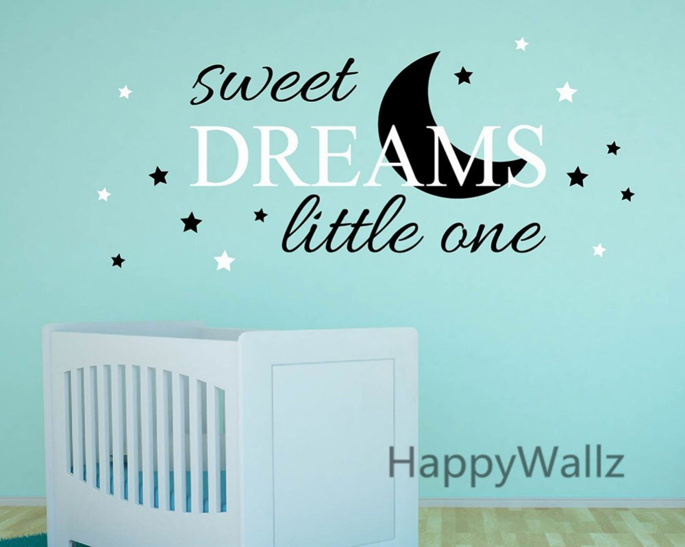 Sweet Children Quotes
 Sweet Dreams Little e Baby Nursery Quotes Wall Sticker DIY Decorative Sweet Dreams Children