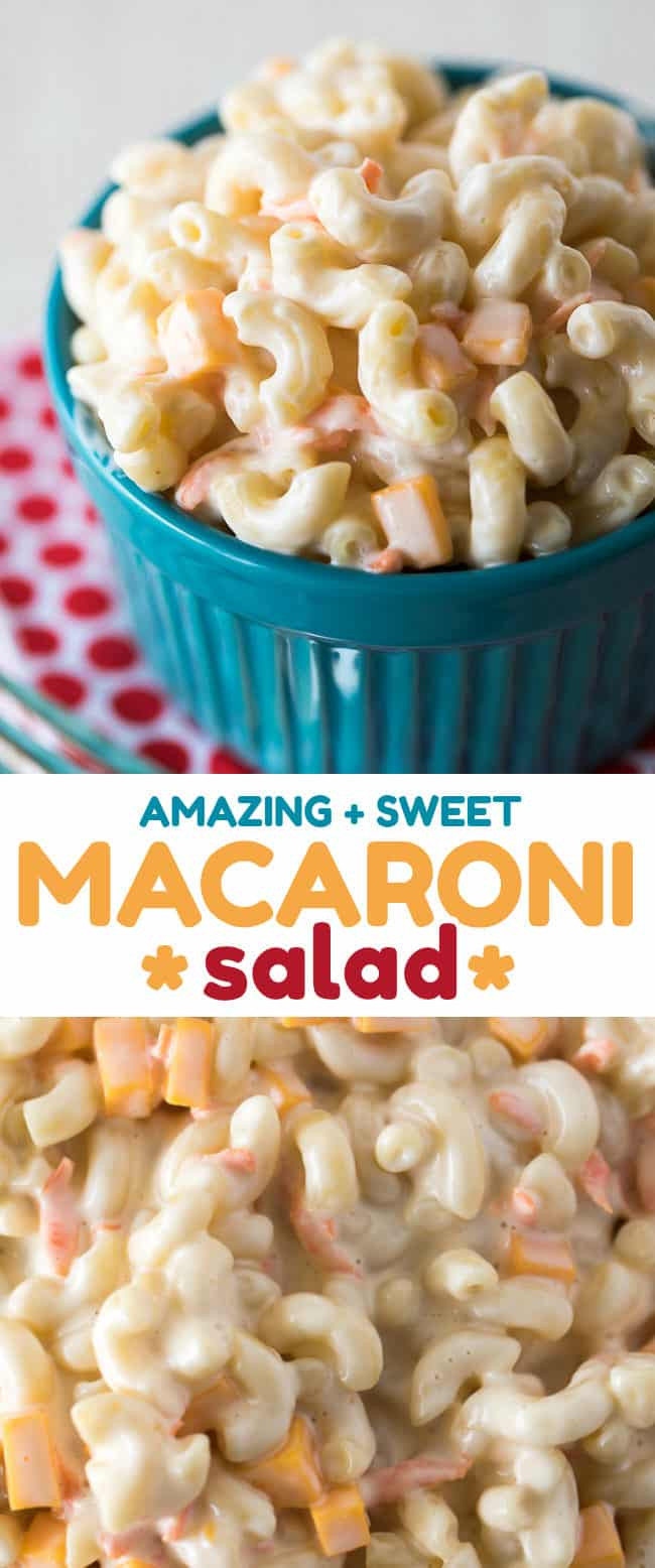 Sweet Macaroni Salad Recipe
 Amazing Sweet Macaroni Salad Recipe