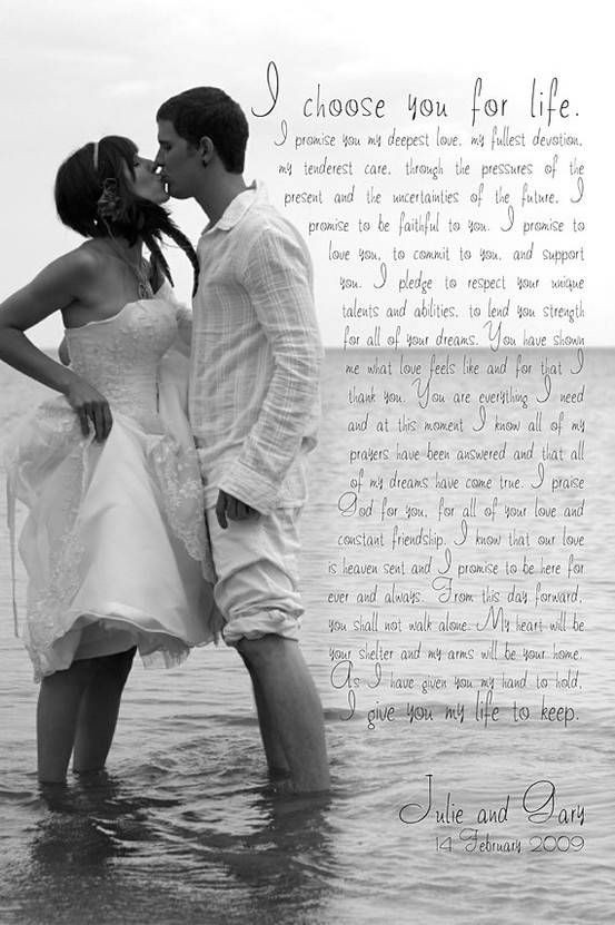 Sweetest Wedding Vows
 Romantic Wedding Vows Examples For Her and For Him