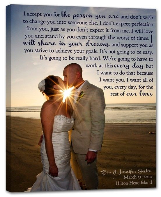 Sweetest Wedding Vows
 Sweet words Wedding and The vow on Pinterest