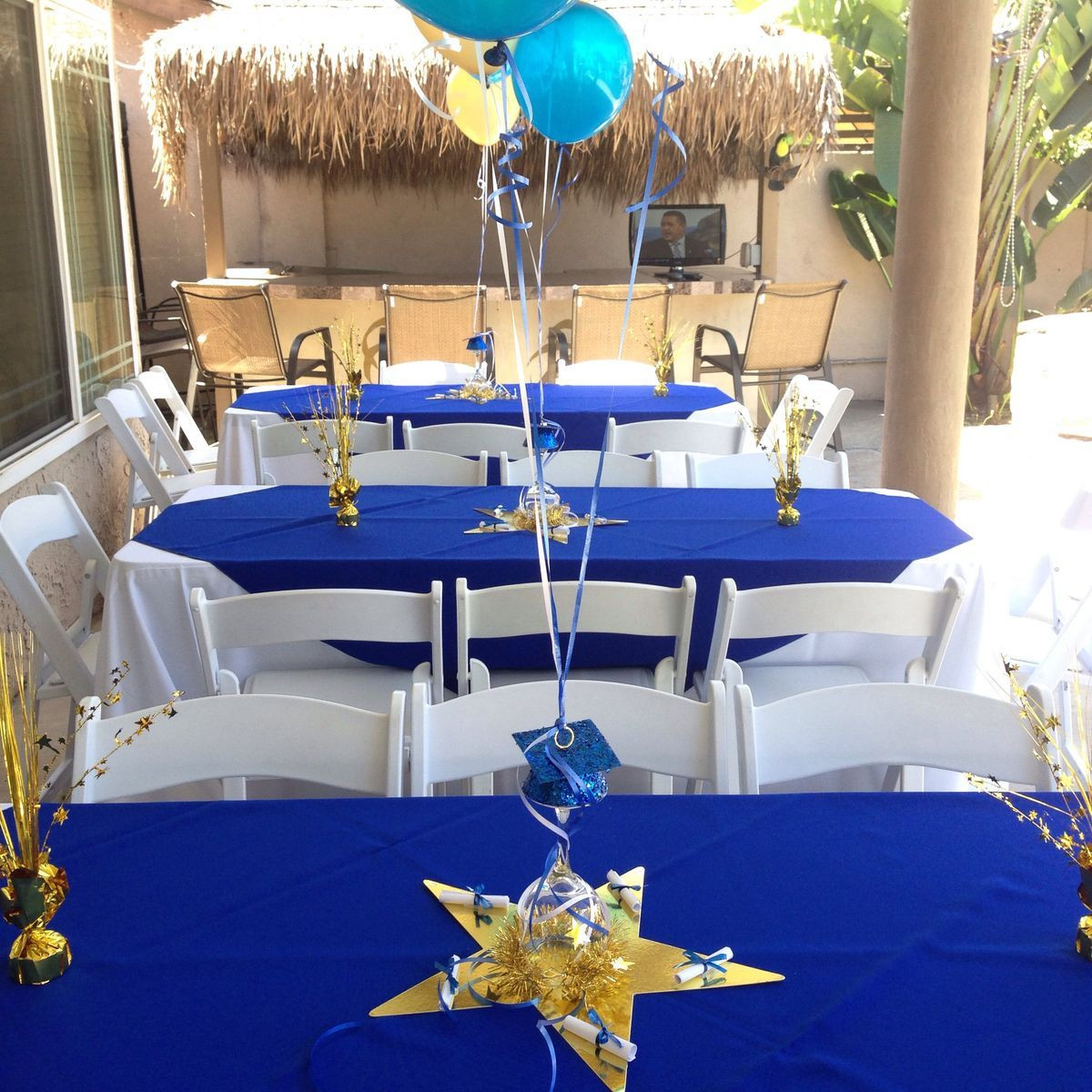 Table Decoration Ideas For High School Graduation Party
 Pin by Jen Smith on Graduation