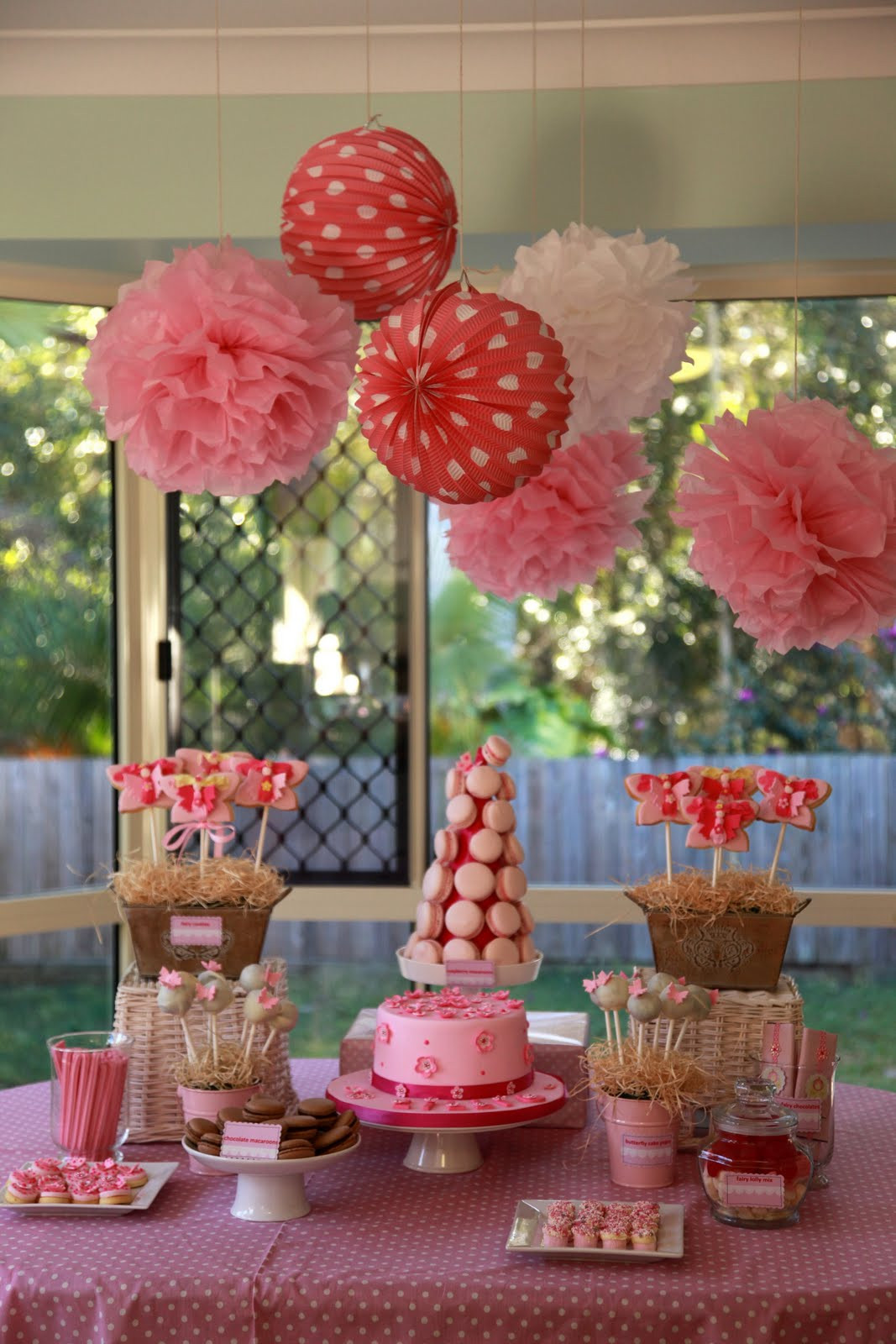 Table Decorations For Birthday Party
 Bubble and Sweet Lilli s 6th Birthday Fairy High Tea Party