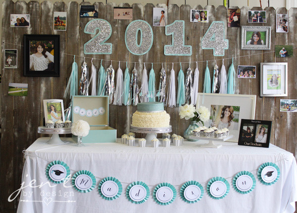 Table Decorations For Graduation Party Ideas
 Stylish Ideas for a Graduation Party — Jen T by Design