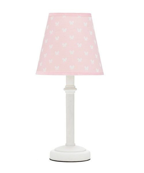 Table Lamp Kids
 Girls Pink Butterfly Print Childrens LED Table Lamp Kids