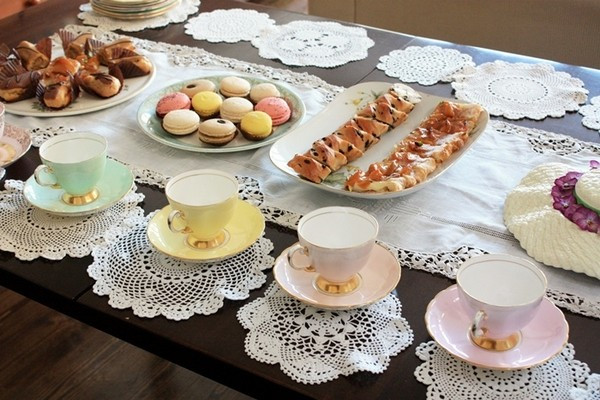Table Setting Tea Party Ideas
 Table runner ideas – fresh accents of a festive table decor