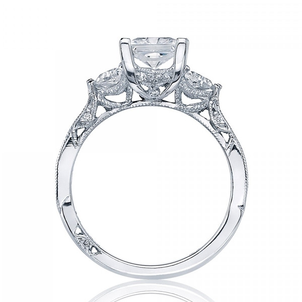 Tacori Princess Cut Engagement Rings
 Tacori 18K White Gold Simply Tacori Princess Cut Diamond