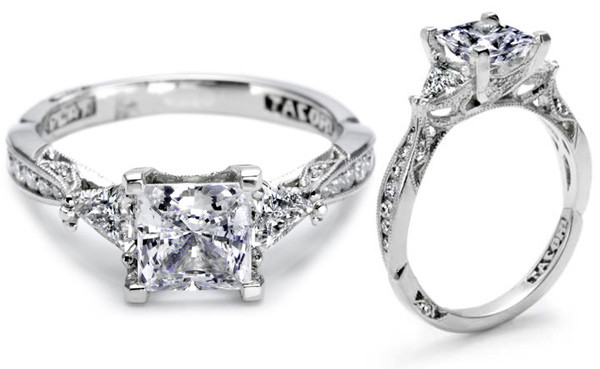 Tacori Princess Cut Engagement Rings
 Luxurious Tacori Engagement Rings