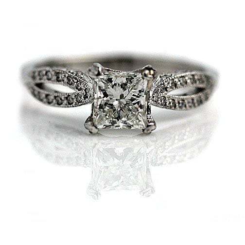 Tacori Princess Cut Engagement Rings
 Tacori Princess Cut Engagement Ring Tacori Classic Ring