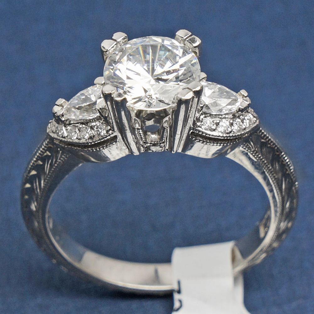 Tacori Wedding Ring
 HT2358 Tacori Diamond Platinum Engagement Ring