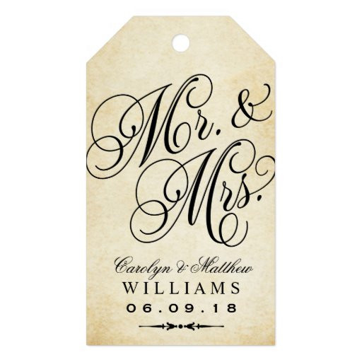 Tags For Wedding Favors
 Wedding Favor Tag