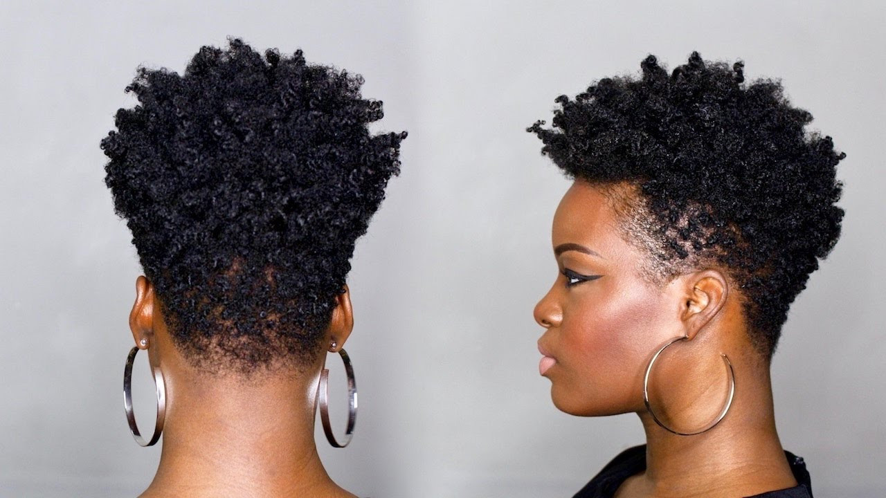 Tapered Hairstyles For Natural Hair
 DIY Tapered Cut Tutorial on 4C Hair