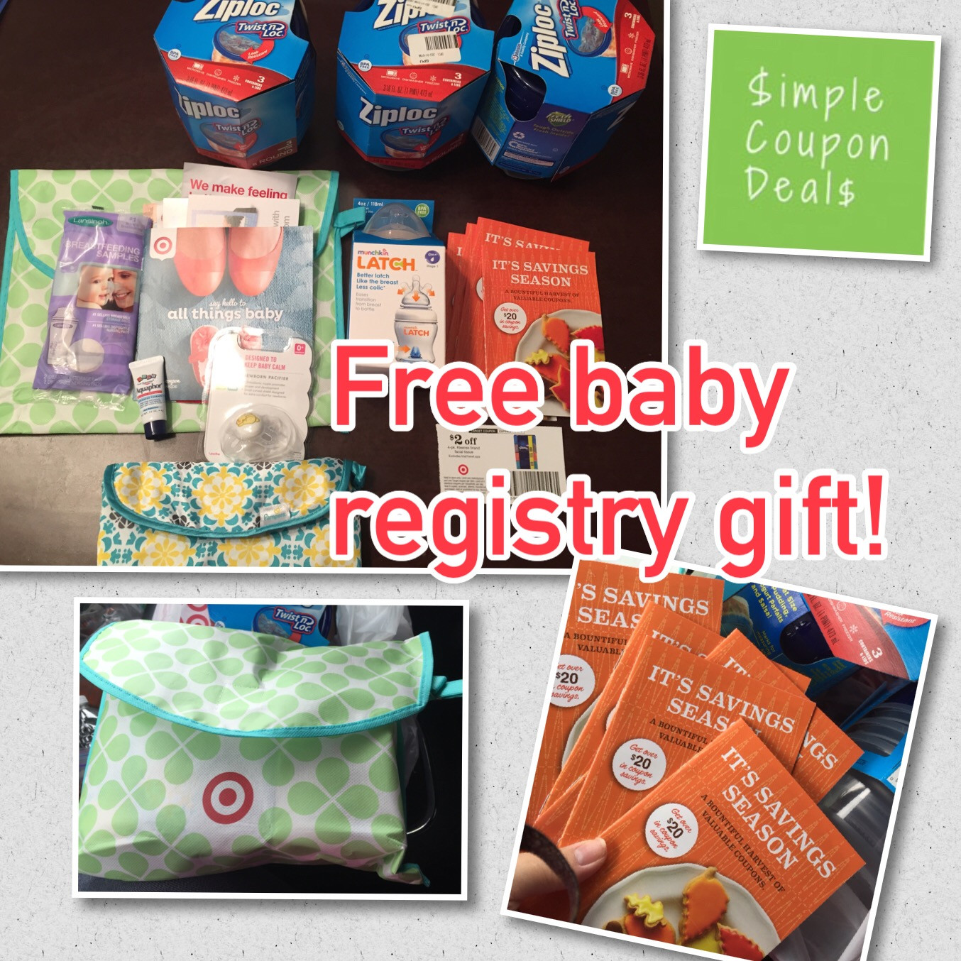 Target Baby Registry Free Gift
 Expired Free Baby Registry Gift Pack from Tar and free