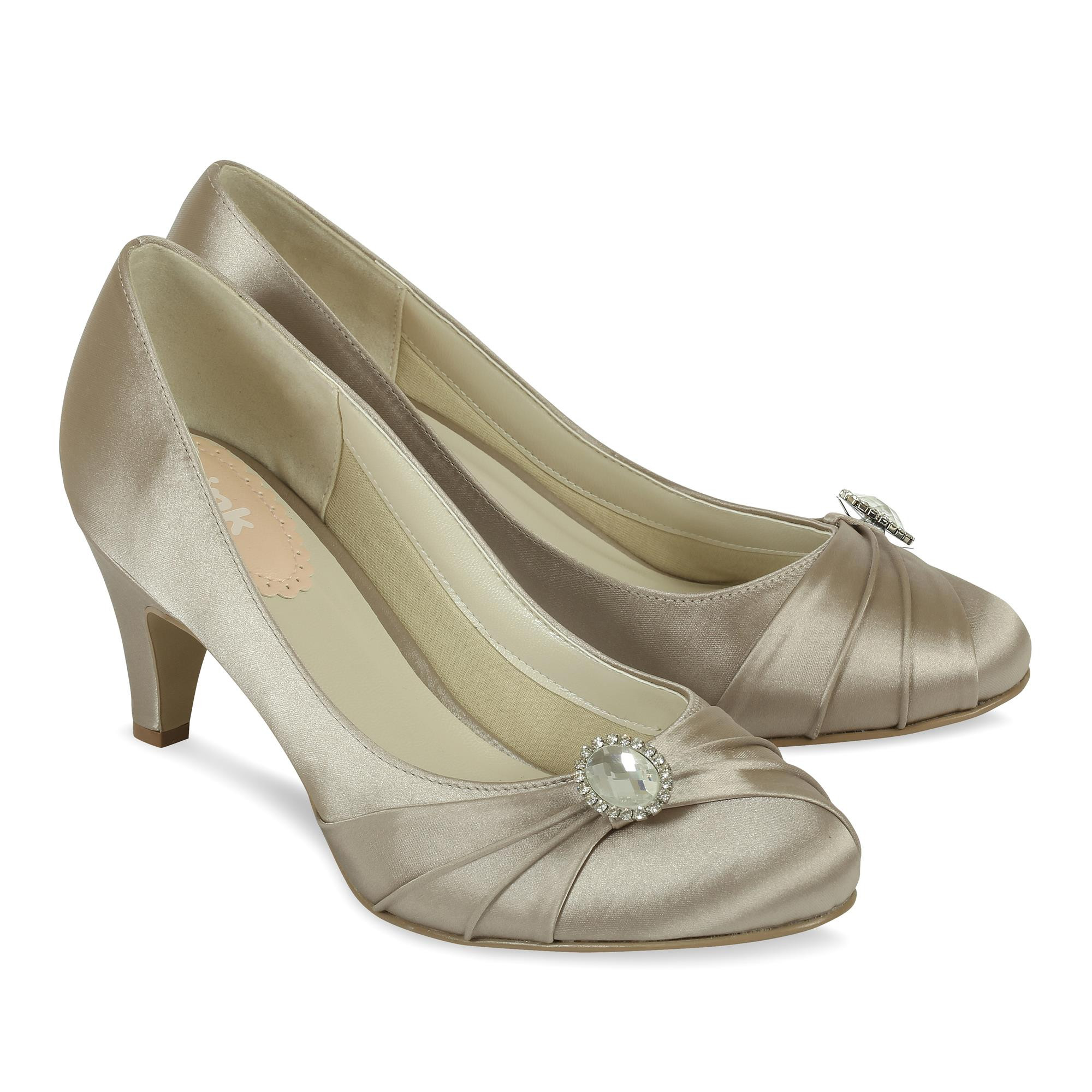 Taupe Shoes For Wedding
 HARMONY TAUPE Wedding Dress from Pink