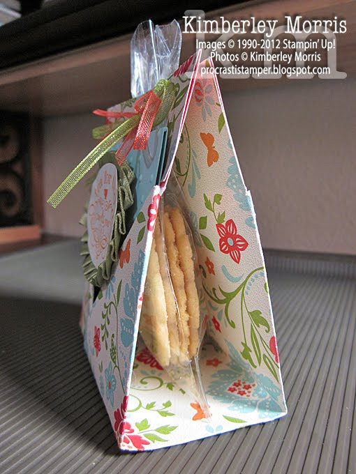 Tea Bag Organizer DIY
 procrastistamper Teabag & Cookies Pouch