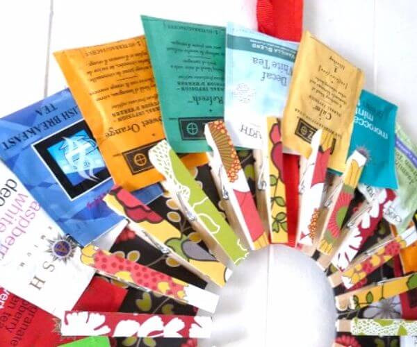 Tea Bag Organizer DIY
 23 Cool DIY Clothespin Crafts Ideas to Put into Practice