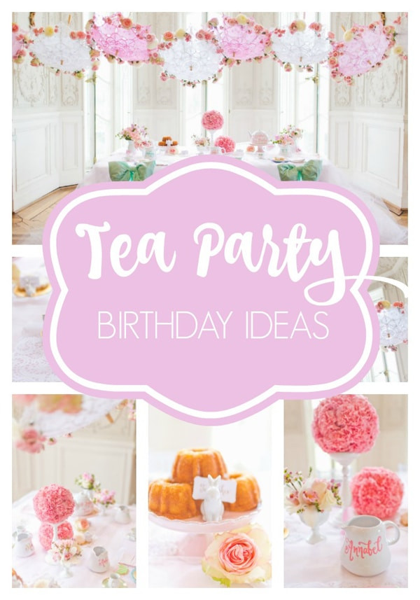 Tea Birthday Party Ideas
 Sweet Tea Birthday Party Pretty My Party
