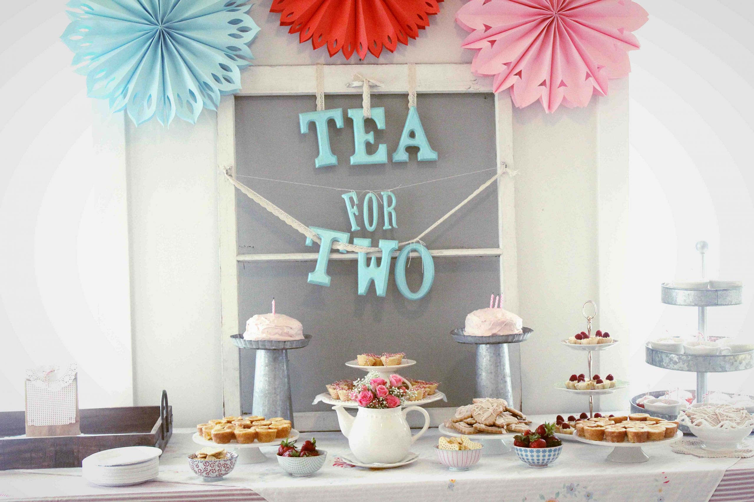 Tea For Two Party Ideas
 A “Tea For Two” Birthday Party