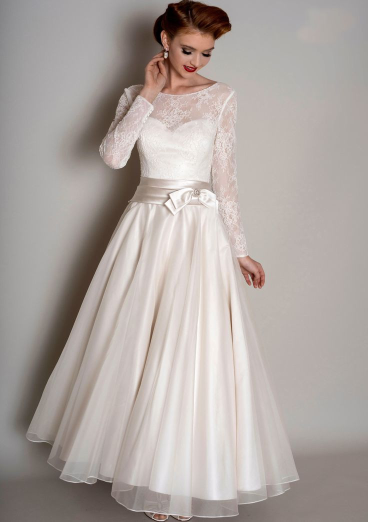 Tea Length Wedding Gown
 27 Inspiring Ideas of Tea Length Wedding Dresses