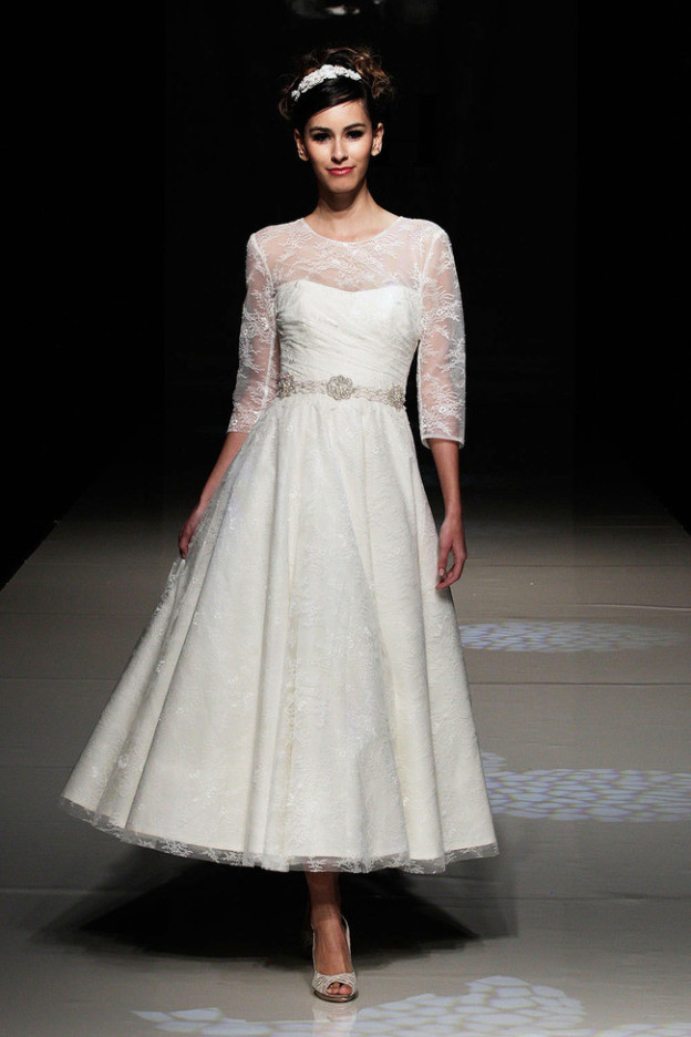 Tea Length Wedding Gown
 Top 10 Tea Length & Ballet Style Bridal
