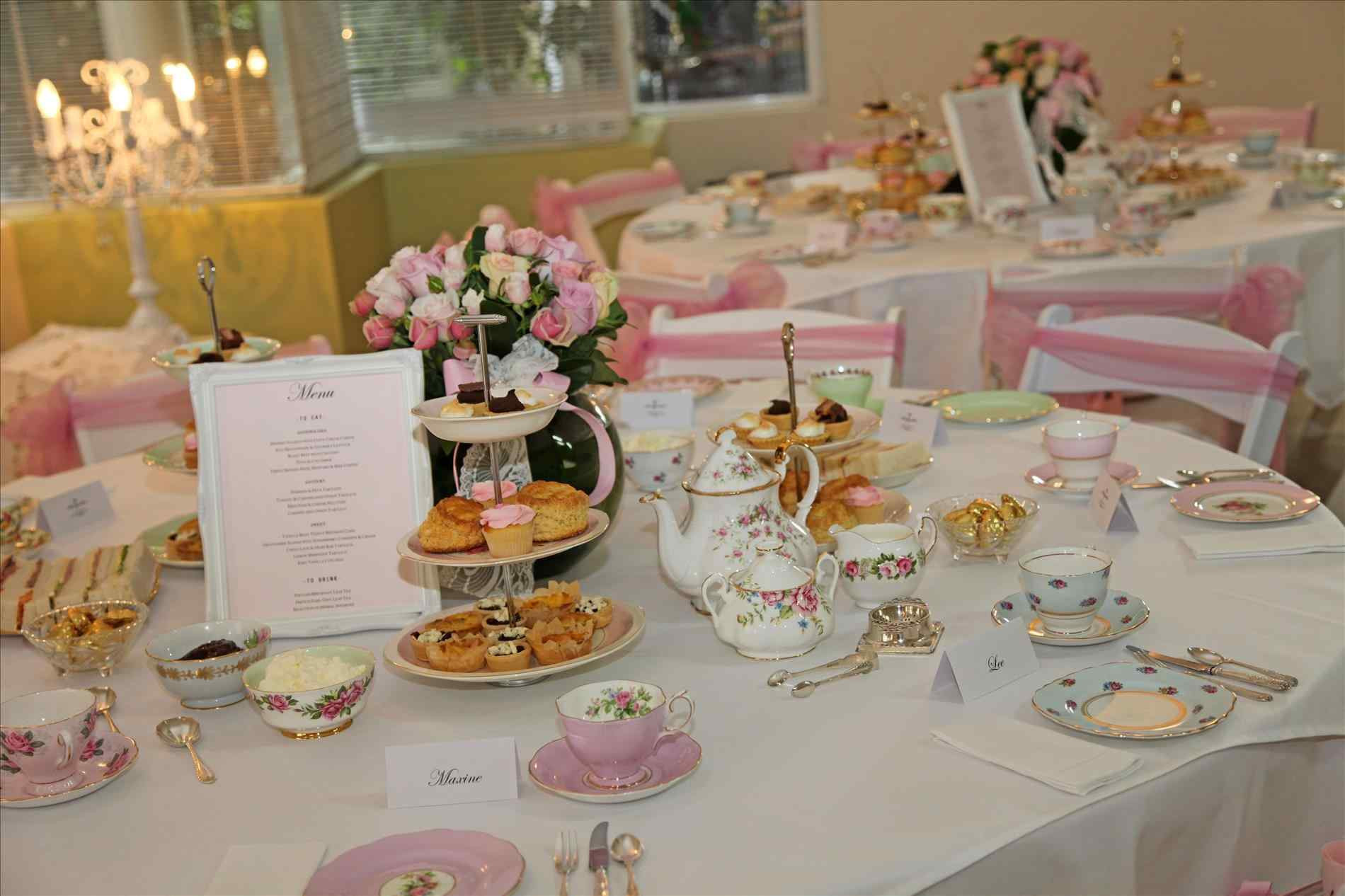 Tea Party At Home Ideas
 Decorations For High Tea Party