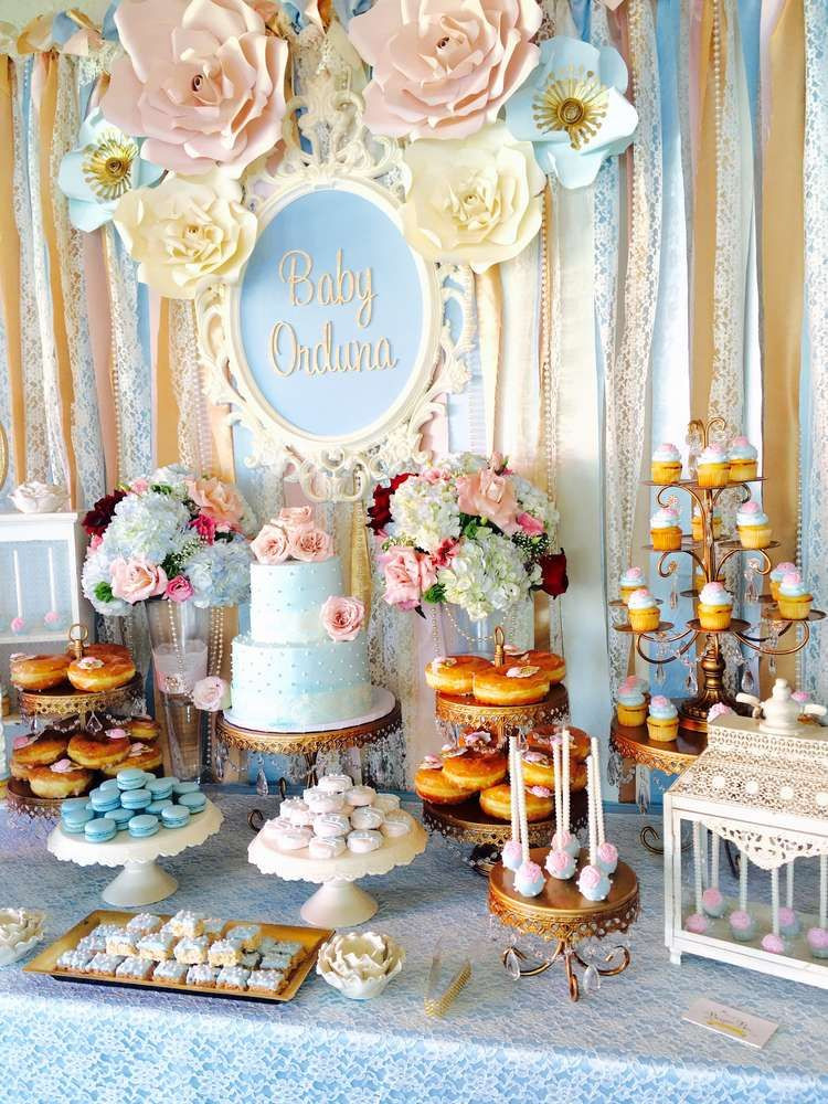 Tea Party Baby Shower Decoration Ideas
 Vintage Victorian Baby Shower CatchMyParty