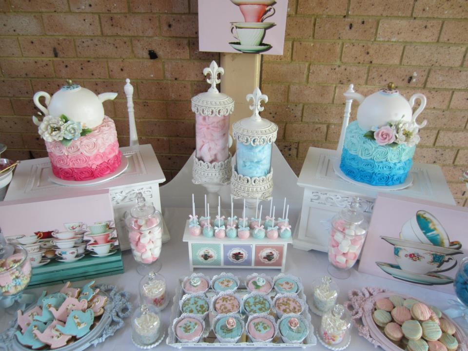 Tea Party Baby Shower Decoration Ideas
 High Tea Party Baby Shower Ideas Themes Games