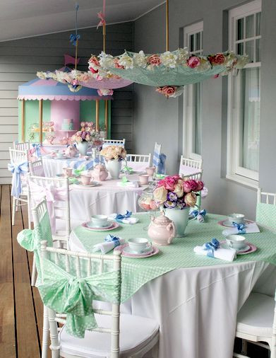 Tea Party Baby Shower Decoration Ideas
 Party Frosting Mary Poppins Party ideas inspiration