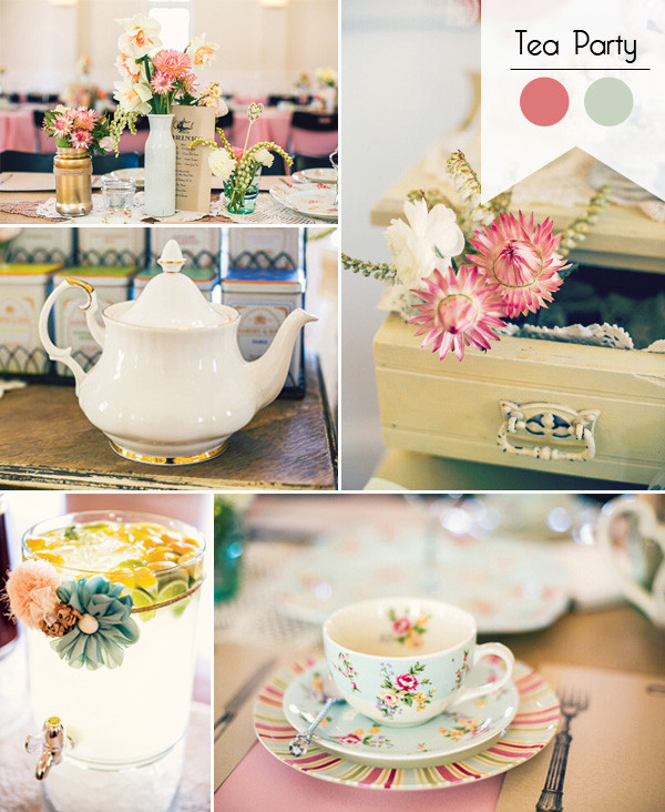 Tea Party Bridal Shower Decorating Ideas
 Great 8 Bridal Shower Theme Ideas You Will Love For 2016