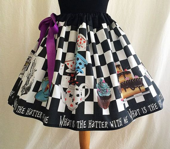 Tea Party Costume Ideas
 Mad Hatter Costume ADULT UK Skirt Fantasy Clothing