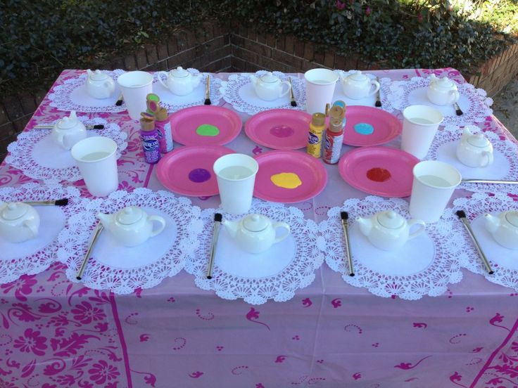 Tea Party Crafts Ideas
 Cookies And Tea For Me American Girl Doll Tea Party