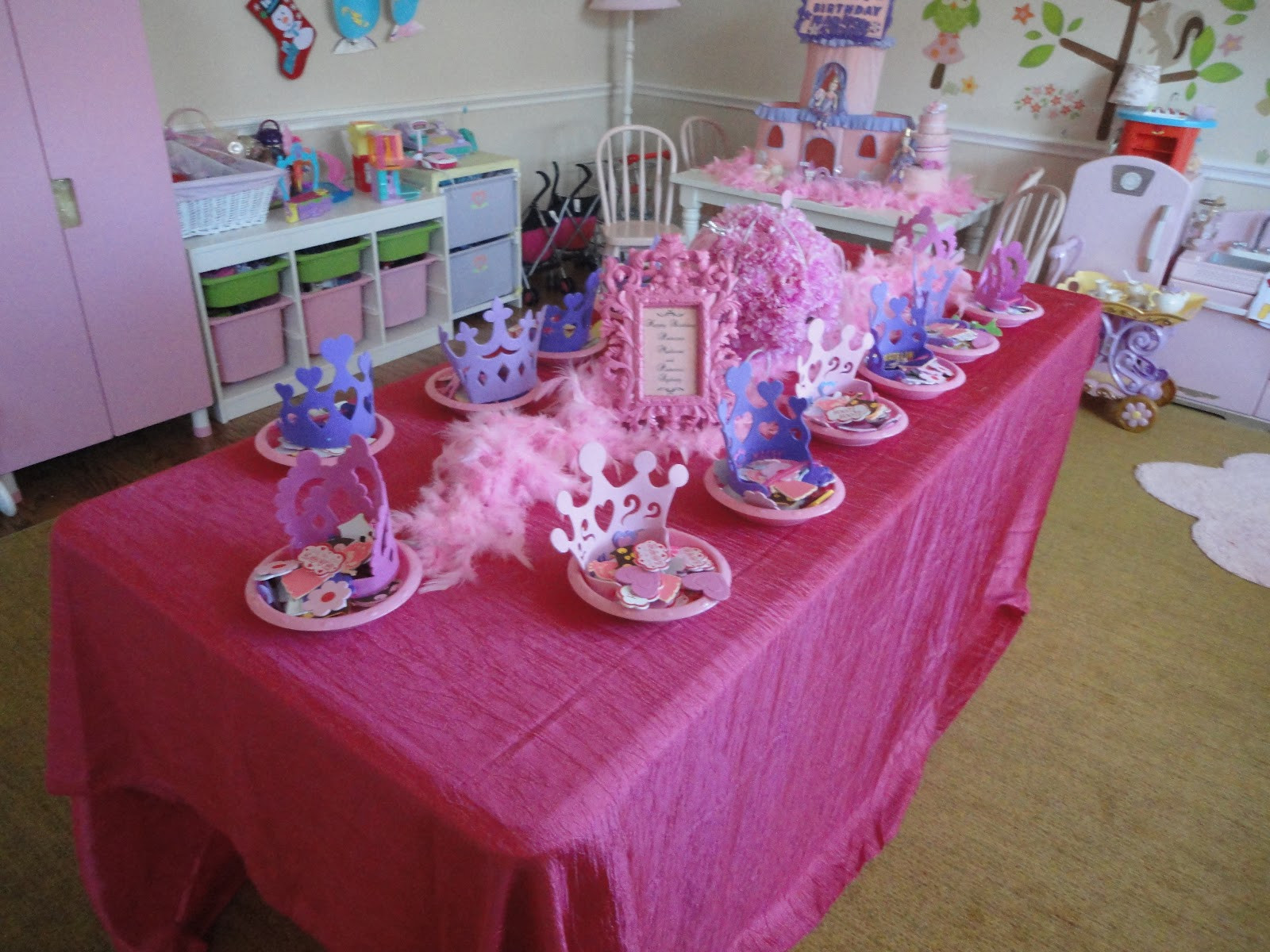 Tea Party Crafts Ideas
 Ditt and Dott Raising Twins Princess Birthday Tea Party