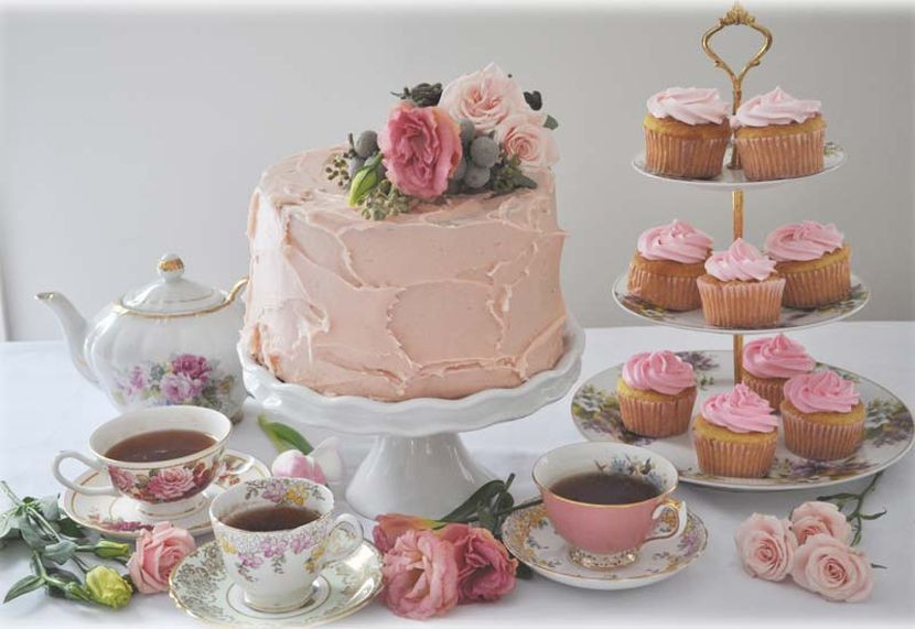 Tea Party Decoration Ideas Adults
 Stunning dessert table decor for vintage themed tea party