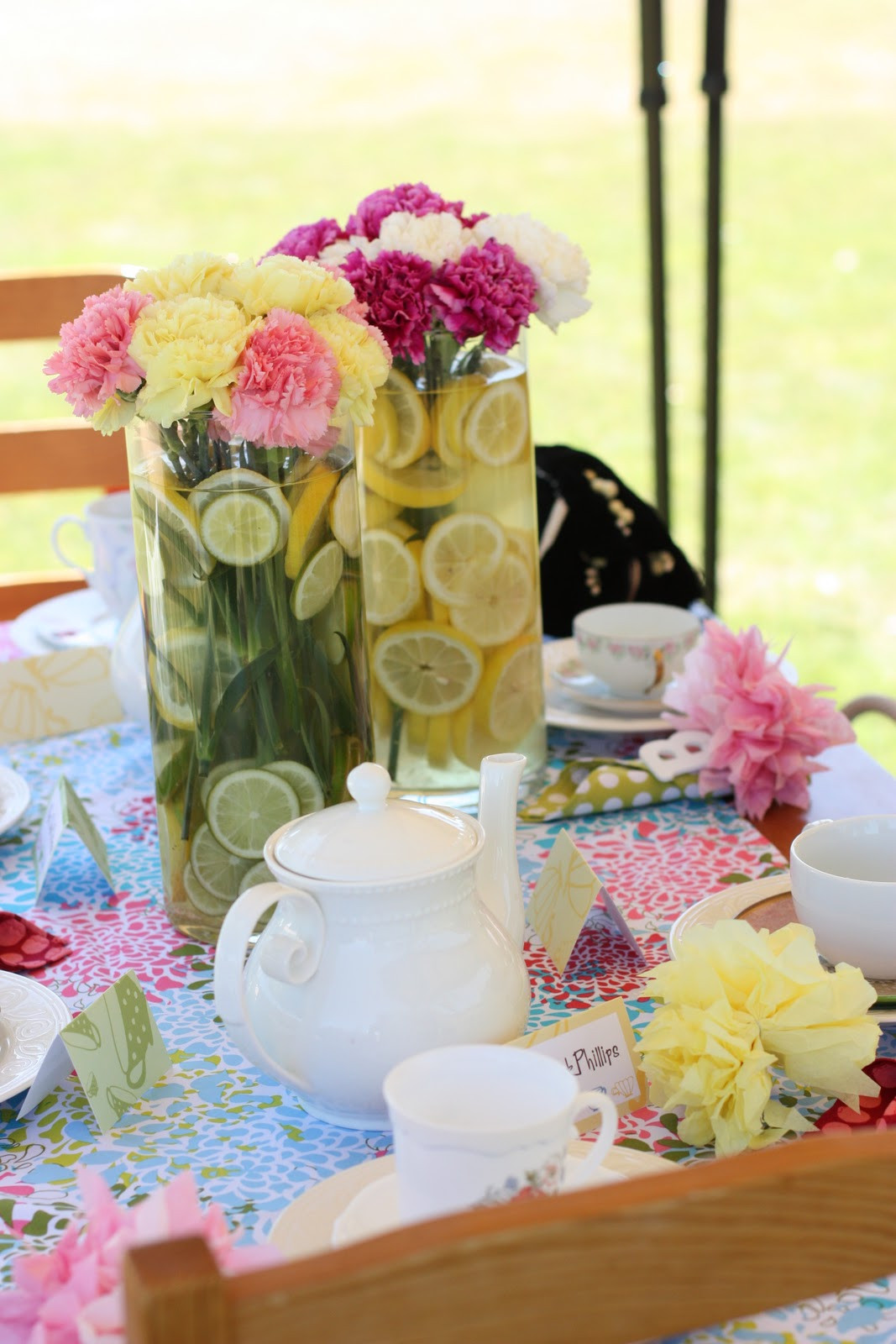Tea Party Decorations Ideas
 Kara s Party Ideas Mother Daughter Tea Party 3rd Birthday
