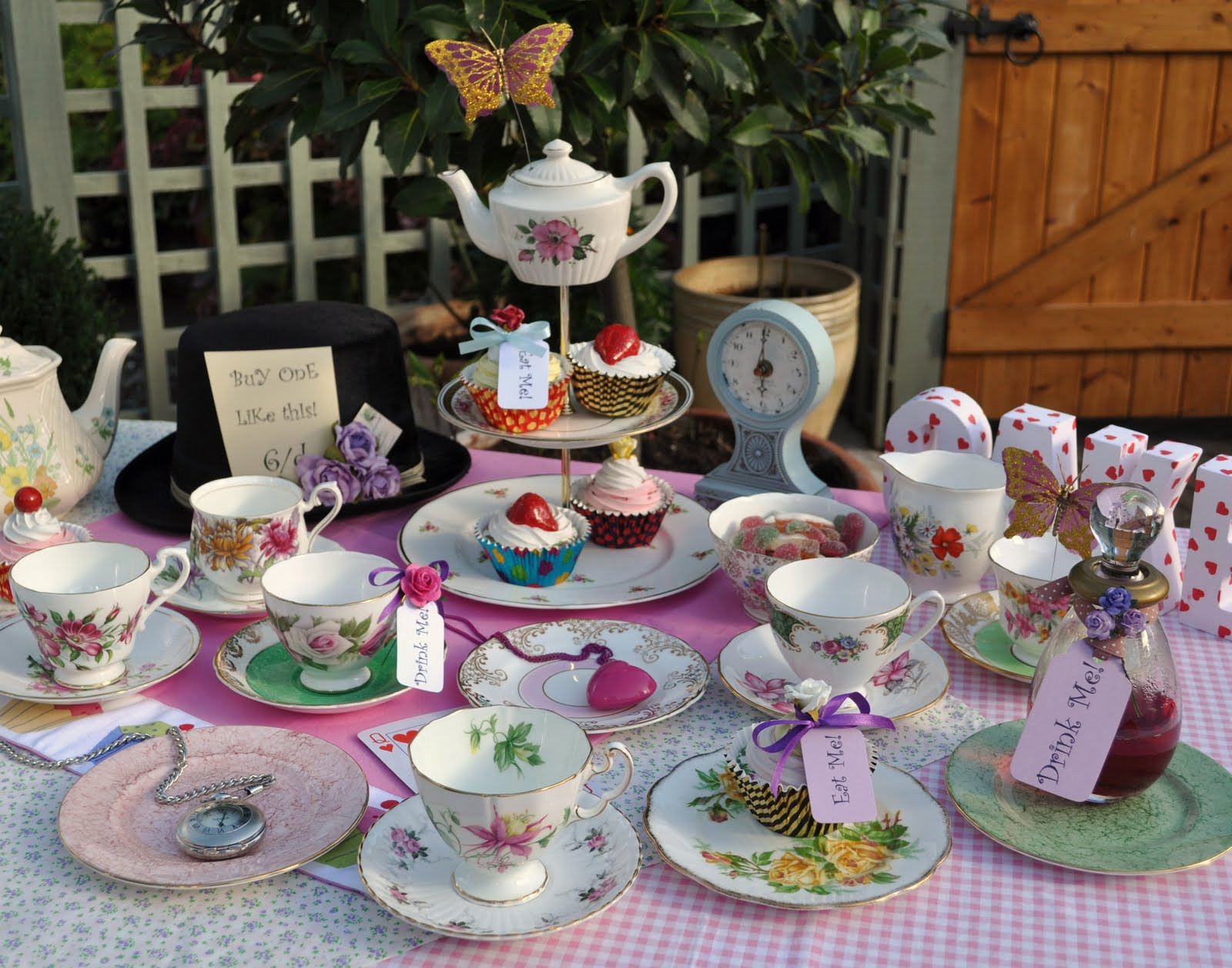 Tea Party Decorations Ideas
 cake stand heaven A Mad Tea Party