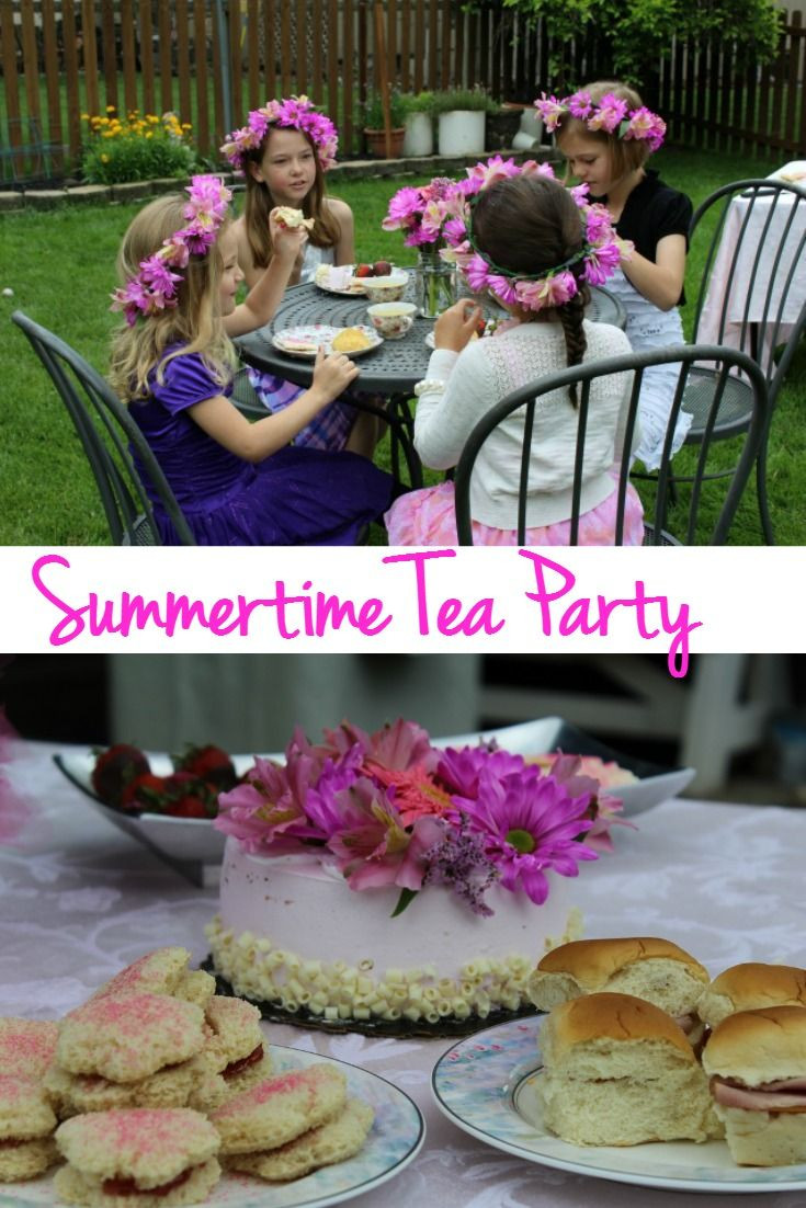 Tea Party Entertainment Ideas
 Summertime Tea Party Great things for kids