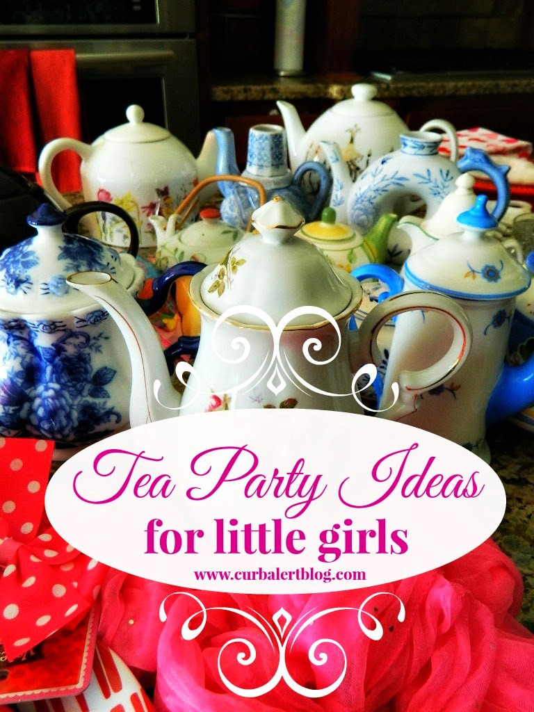 Tea Party Games Ideas
 Curb Alert Tea Party Ideas for Little Girls