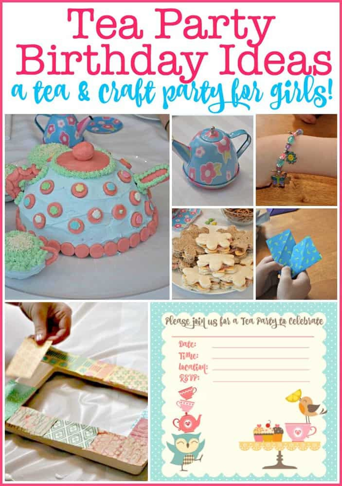 Tea Party Games Ideas
 Tea Party Birthday Ideas A Tea and Crafts Party that is