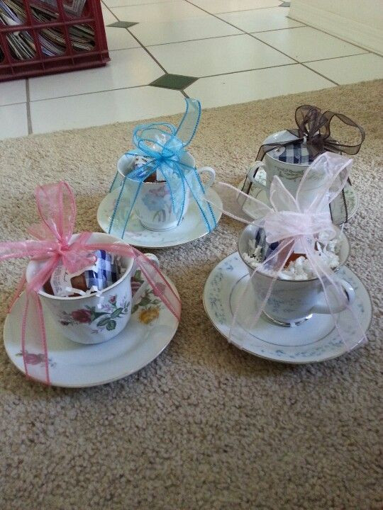 Tea Party Games Ideas
 Bridal shower tea party teacups from treasuremart