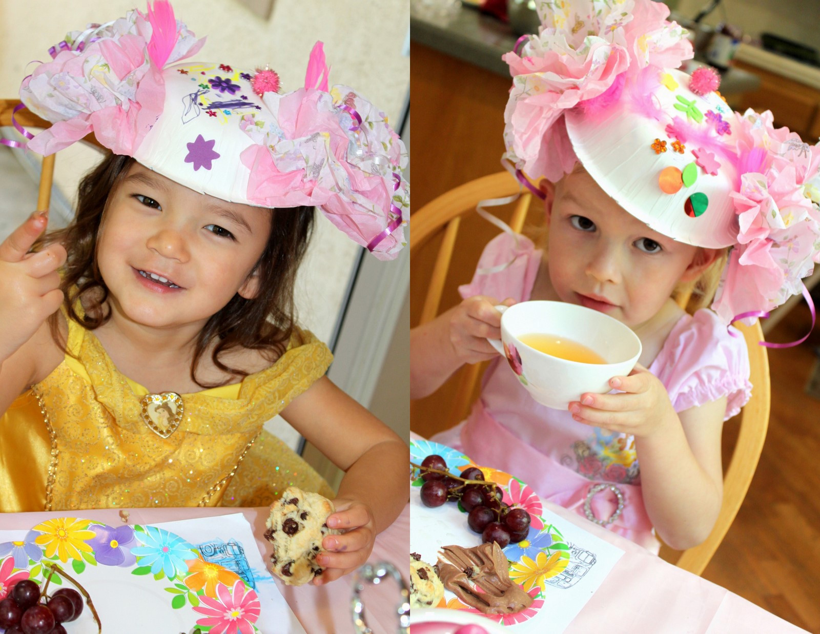 Tea Party Hats For Kids
 United Kingdom English Royalty Chocolate Chip Scones