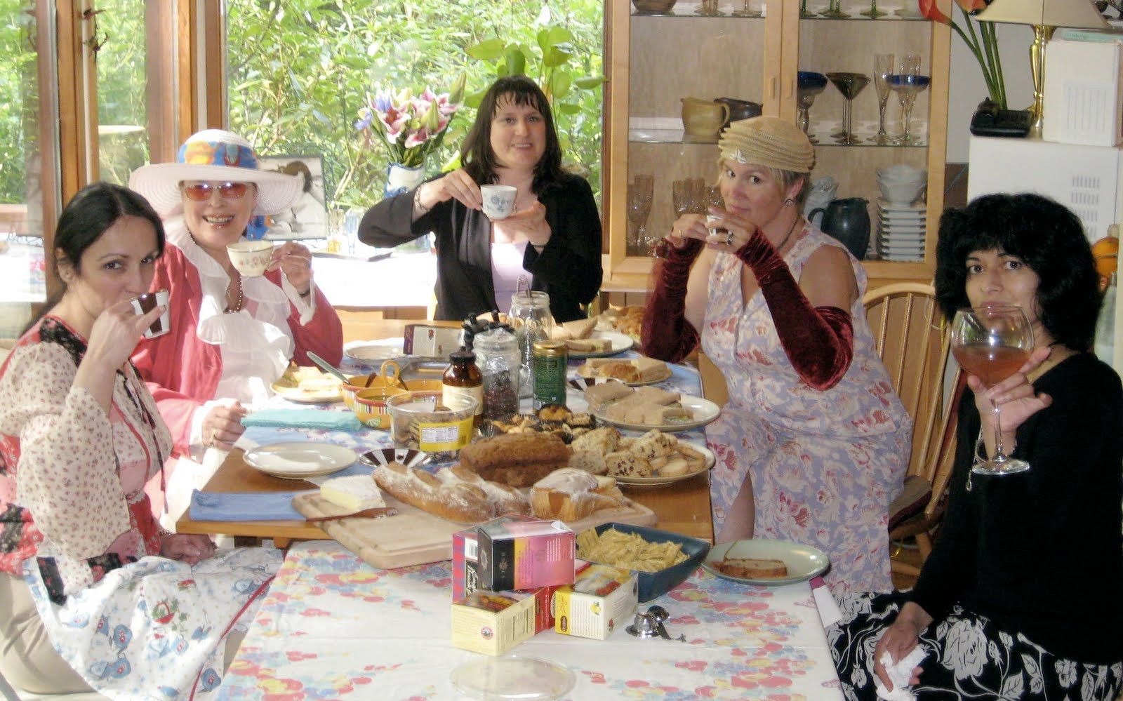 Tea Party Ideas For Ladies
 Bossie Ms Pippin La s Spring Tea Party