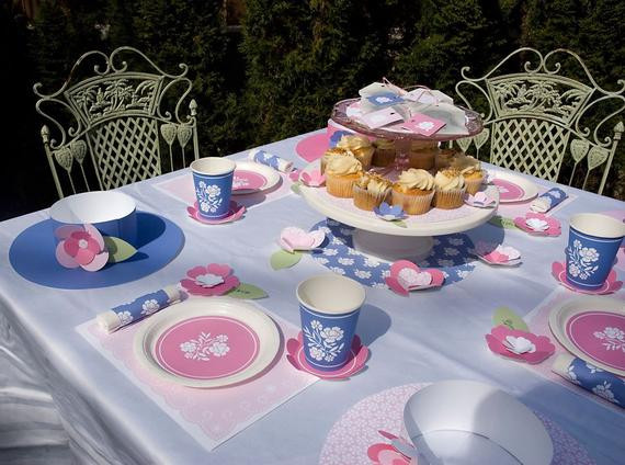 Tea Party Ideas For Toddlers
 Items similar to PRINTABLE Girls Tea Party on Etsy