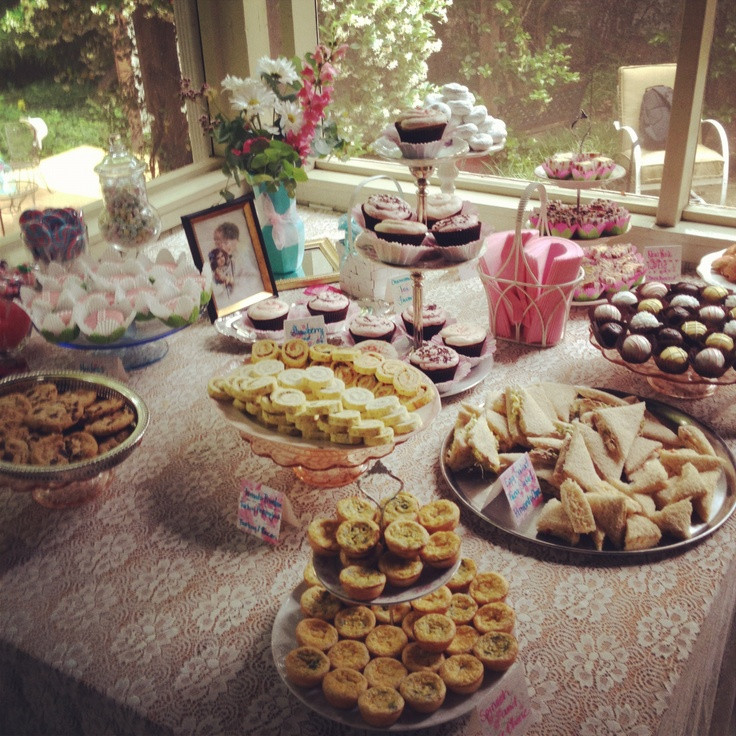 Tea Party Snack Ideas
 tea party food tea and finger foods
