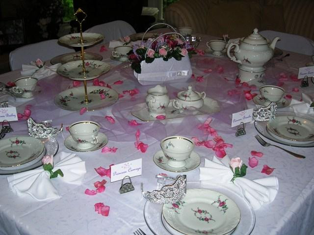 Tea Party Tables Ideas
 Birthday Tea Party Tea Party Table Decorations