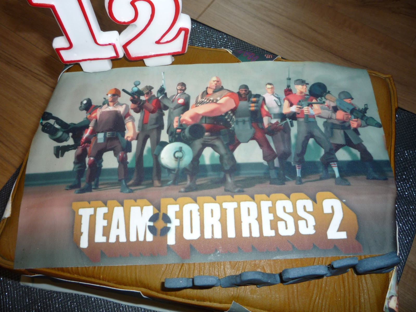 Team Fortress 2 Birthday Party Ideas
 Pink Ellies Novelty Cakes "Haziq Turns 12"